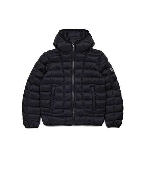 DIESEL(ディーゼル)の「キッズ パファージャケット JWSTONE(ブルゾン・キッズ・ブラック・16Y/8Y/6Y/10Y/12Y/14Y/4Y)」の1枚目の写真