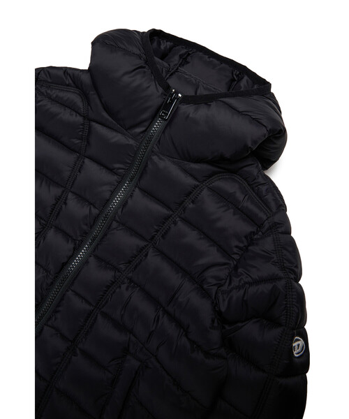 DIESEL(ディーゼル)の「キッズ パファージャケット JWSTONE(ブルゾン・キッズ・ブラック・16Y/8Y/6Y/10Y/12Y/14Y/4Y)」の3枚目の写真