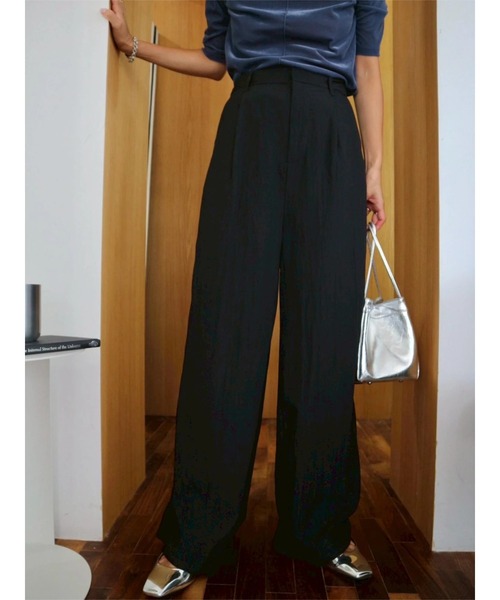 TRUNC（トランクエイティーエイト）の「Rayon Layered Skirt pants（その他パンツ・レディース・ブラウン/ブラック・FREE）」の3枚目の写真