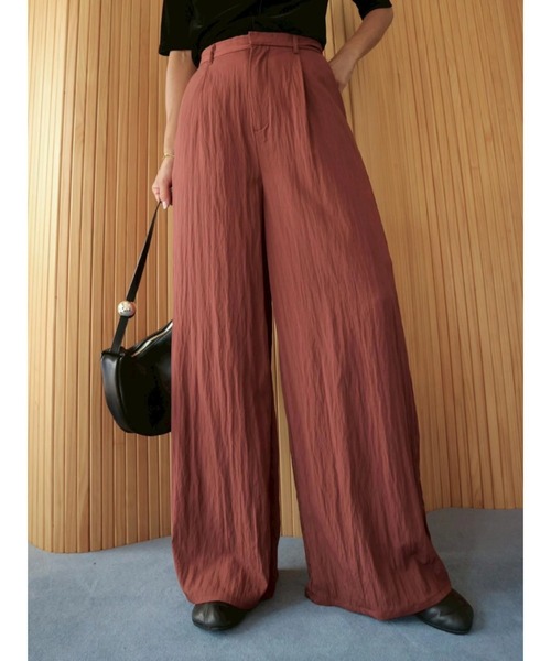 TRUNC（トランクエイティーエイト）の「Rayon Layered Skirt pants（その他パンツ・レディース・ブラウン/ブラック・FREE）」の14枚目の写真