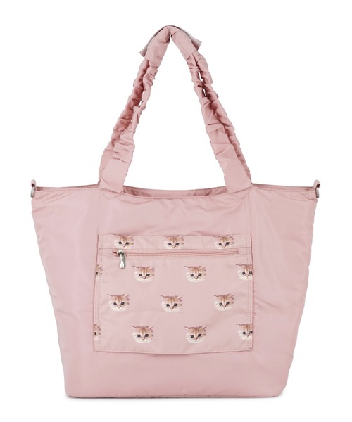 PAUL & JOE ACCESSOIRES(ポールアンドジョーアクセソワ)の「ポール & ジョー アクセソワ トラベルトート <ヌネット>(トートバッグ・レディース・ピンク/ネイビー/グレー・FREE)」の15枚目の写真