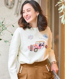 即完売雑誌掲載品 Chestyチェスティ レース ブルゾン myu 白 ホワイト