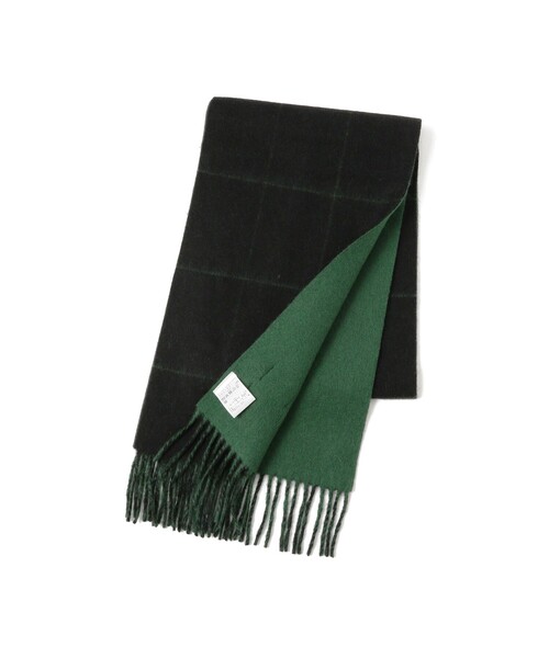 BEAMS（ビームス）の「カシミヤ ウィンドウペンチェック マフラー（マフラー・メンズ・ブラウン/ブラック/ネイビー・ONE SIZE）」の4枚目の写真