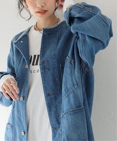 2024 スローブイエナ　LE DENIM ボクシートラッカーデニムジャケット LE DENIM ボクシートラッカーデニムジャケット（デニム