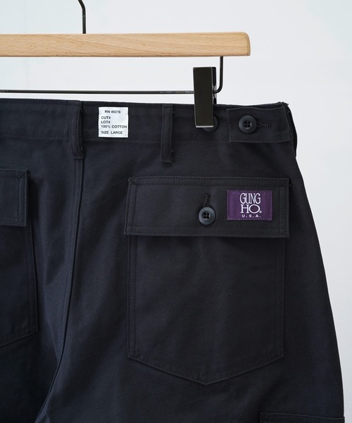 GUNG HO（ガンホー）の「GUNG HO ガンホー / CAMP FATIGUE 6POCKETS（その他パンツ・メンズ・オリーブ/ブラック/ベージュ・MEDIUM/LARGE/SMALL）」の12枚目の写真