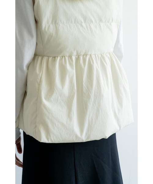 M.deux(エムドゥ)の「タフタペプラムベスト(ベスト・レディース・ブラック・MEDIUM)」の11枚目の写真