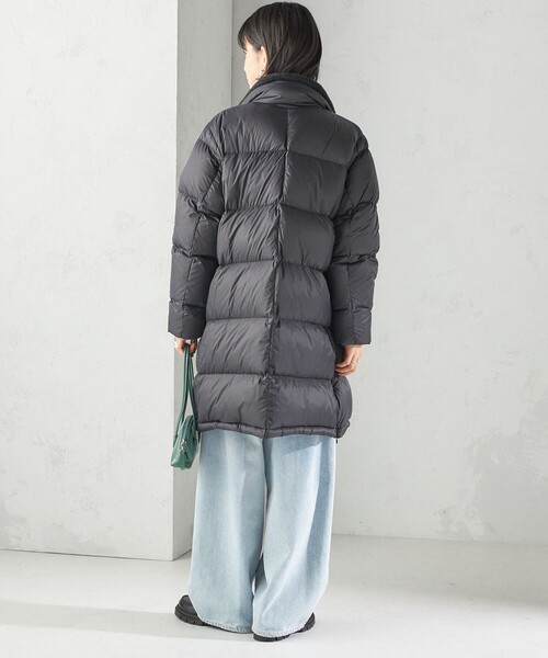 SHIPS別注】TAION:〈手洗い可能〉ネック ボア ダウン コート（ダウン