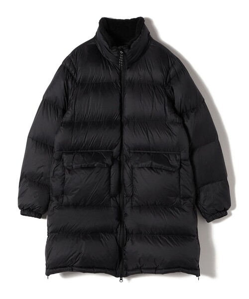 SHIPS別注】TAION:〈手洗い可能〉ネック ボア ダウン コート（ダウン