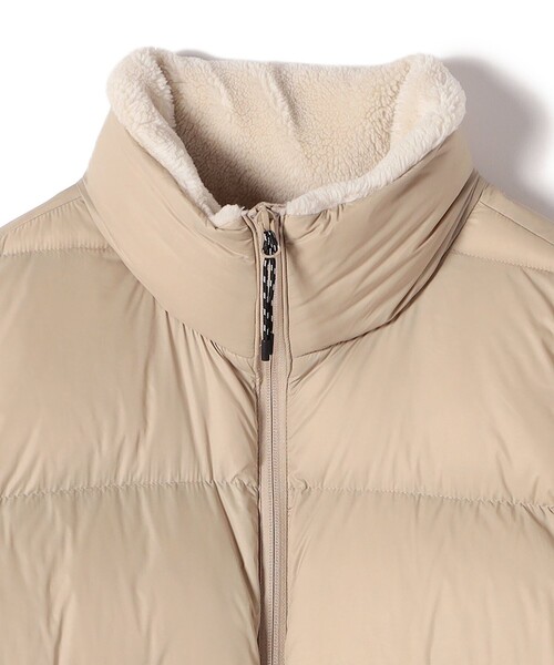 SHIPS別注】TAION:〈手洗い可能〉ネック ボア ダウン コート（ダウン