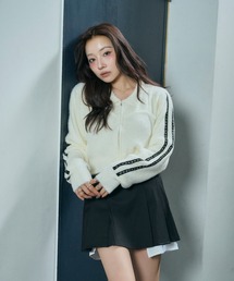 ANDGEEBEE | レースビスチェニット(ニット/セーター)