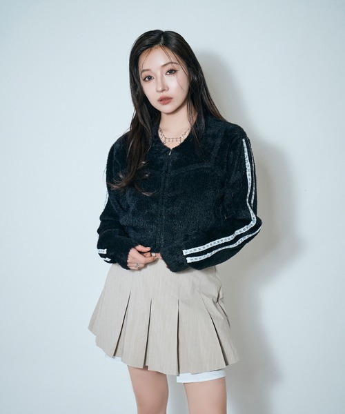 ANDGEEBEE（アンジービー）の「レースビスチェニット（ニット/セーター・レディース・アイボリー/ブラック・FREE）」の20枚目の写真