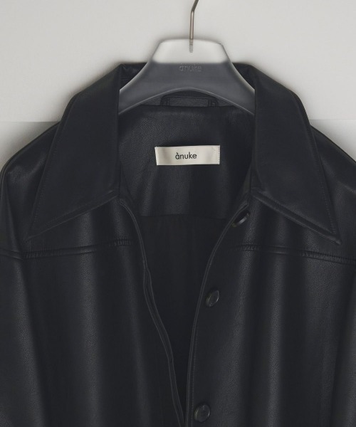 anuke（アンヌーク）の「anuke Ecoleather Over Jacket（その他