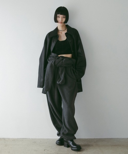 anuke(アンヌーク)の「anuke Ecoleather Over Jacket(その他アウター・レディース・ダークブラウン/ブラック・38/36)」の18枚目の写真