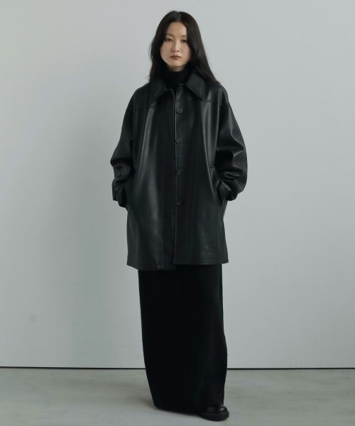 anuke（アンヌーク）の「anuke Ecoleather Over Jacket（その他