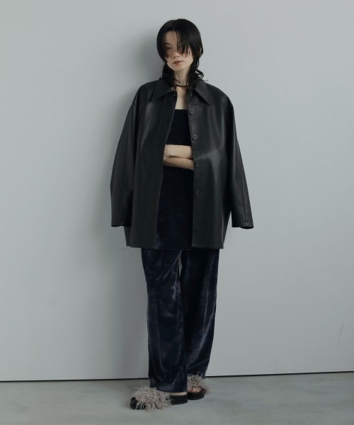 anuke（アンヌーク）の「anuke Ecoleather Over Jacket（その他