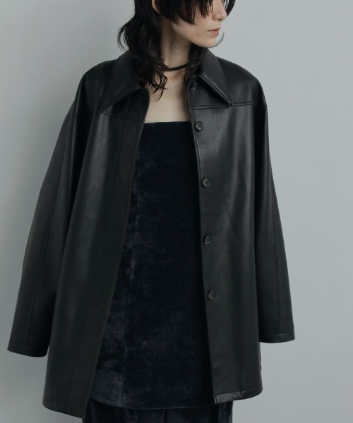 anuke（アンヌーク）の「anuke Ecoleather Over Jacket（その他