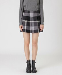 BLUE LABEL CRESTBRIDGE | クレストブリッジチェックスラブプリペラキュロットパンツ(その他パンツ)