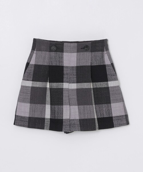 BLUE LABEL CRESTBRIDGE(ブルーレーベルクレストブリッジ)の「クレストブリッジチェックスラブプリペラキュロットパンツ(その他パンツ・レディース・ブラック/レッド/イエロー系その他3・36/38)」の10枚目の写真