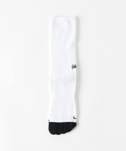 Whimsy(ウィムジー)の「Whimsy / ウィムジー V Emjay Socks(ソックス/靴下・メンズ・ブラック/グリーン系その他/ホワイト・FREE)」の1枚目の写真
