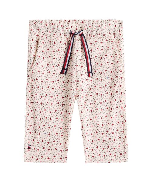 TOMMY HILFIGER(トミーヒルフィガー)の「KIDS フローラルディジーコーデュロイパンツ(チノパンツ・キッズ・ホワイト・80cm/90cm)」の1枚目の写真