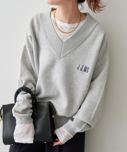 追加4》J.J.Mercer / ジェイジェイマーサー 別注 Vネックプルオーバー