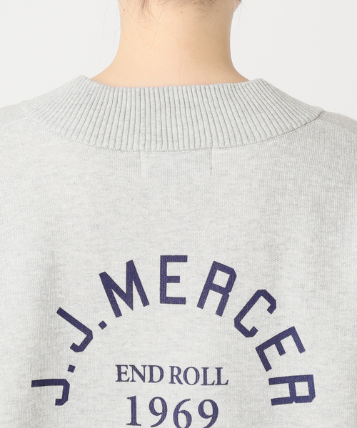 Spick & Span(スピックアンドスパン)の「《追加4》J.J.Mercer / ジェイジェイマーサー 別注 Vネックプルオーバー(ニット/セーター・レディース・チャコールグレー/ライトグレー・FREE)」の5枚目の写真