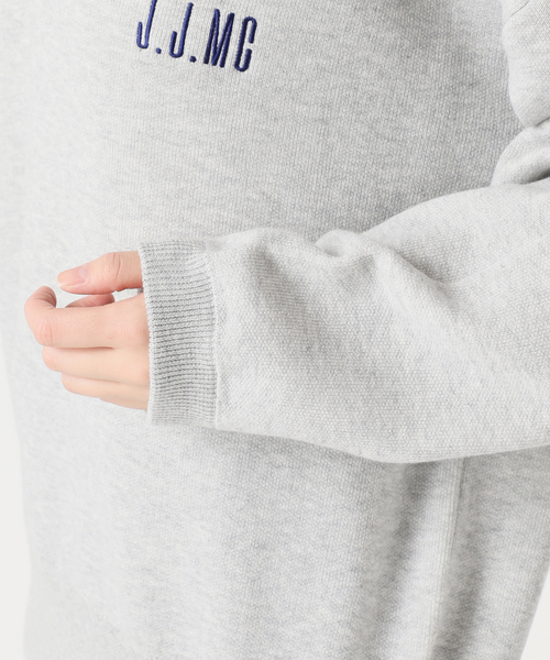 Spick & Span(スピックアンドスパン)の「《追加4》J.J.Mercer / ジェイジェイマーサー 別注 Vネックプルオーバー(ニット/セーター・レディース・チャコールグレー/ライトグレー・FREE)」の7枚目の写真