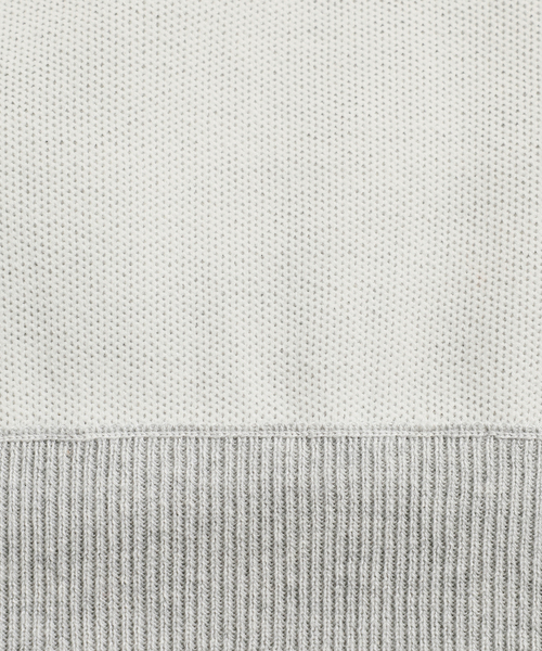 Spick & Span(スピックアンドスパン)の「《追加4》J.J.Mercer / ジェイジェイマーサー 別注 Vネックプルオーバー(ニット/セーター・レディース・チャコールグレー/ライトグレー・FREE)」の12枚目の写真