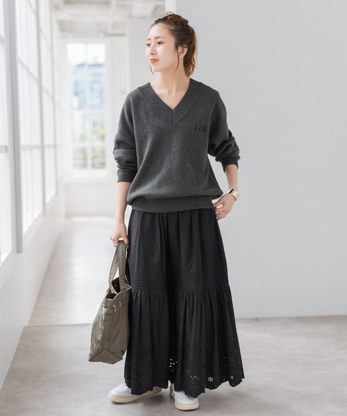 アパルトモン ジェイジェイマーサーJ.J.MERCER Vネックニット J.J.