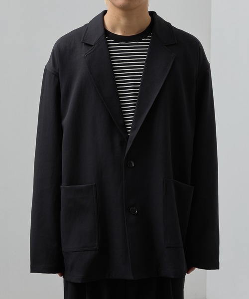 SLICK/スリック】Double Cloth Tailored Jacket/ダブルフェイス