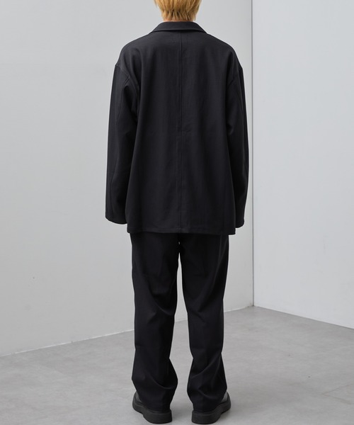 SLICK/スリック】Double Cloth Tailored Jacket/ダブルフェイス