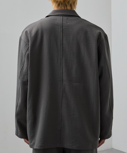 SLICK/スリック】Double Cloth Tailored Jacket/ダブルフェイス
