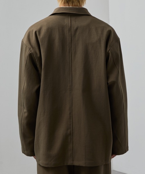 SLICK/スリック】Double Cloth Tailored Jacket/ダブルフェイス