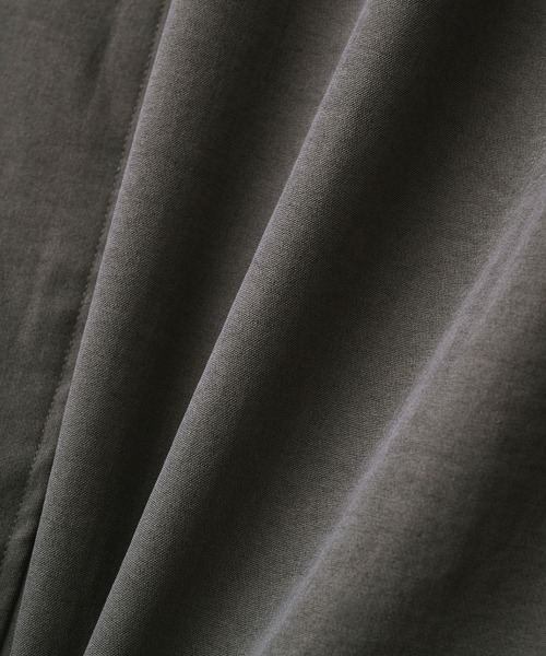 SLICK（スリック）の「【SLICK/スリック】Double Cloth Tailored Jacket/ダブルフェイスポリエステルツイルテーラードジャケット / セットアップ（テーラードジャケット・メンズ・ブラック/チャコールグレー/カーキ・3/2/1）」の21枚目の写真