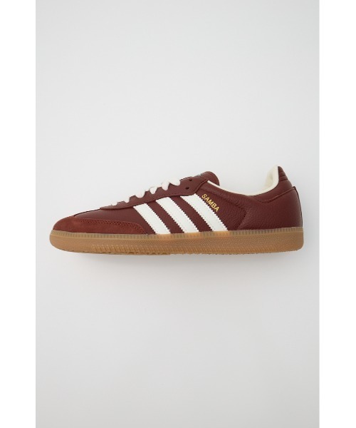 MOUSSY(マウジー)の「adidas SAMBA OG(スニーカー・レディース・ブラウン・23cm/23.5cm/24cm/24.5cm)」の2枚目の写真