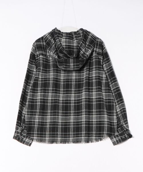 ８(eight)（エイト）の「オーバーサイズフードシャツ（シャツ/ブラウス・メンズ・イエロー/パープル/ピンク/ブラック・MEDIUM/LARGE）」の5枚目の写真