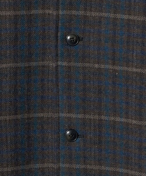 セール】＜Steven Alan＞チェック ラグランスリーブ コート（ステン