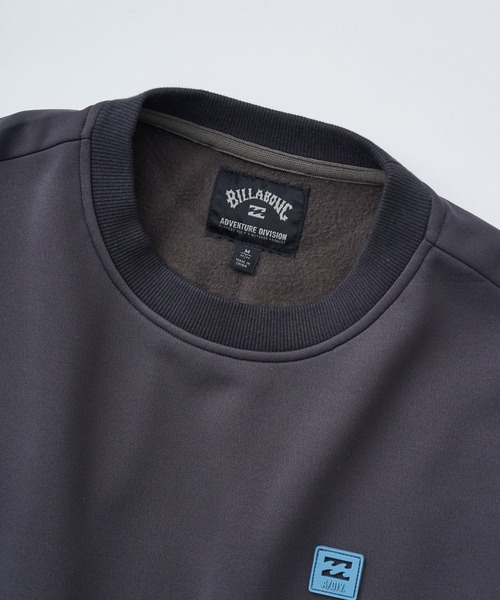 BILLABONG(ビラボン)の「BILLABONG レディース ADIV SWEAT CREW トレーナー 【2025年秋冬モデル】 @autumn/ビラボン防風・撥水スウェットトレーナー(SET UP・セットアップ可能・空港コーデ)(スウェット・レディース・アイボリー/ブラック系その他・MEDIUM/LARGE)」の15枚目の写真