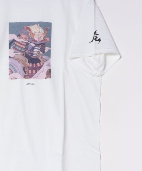ARCHIVER(アーカイバ)の「【RES】【KINJAZ】Graphic T(Tシャツ/カットソー・メンズ・ネイビー/ホワイト・LARGE/MEDIUM)」の3枚目の写真