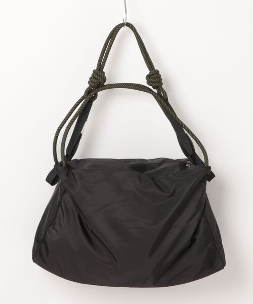 SVEC（シュベック）の「ロープストラップ ショルダーバッグ（ショルダーバッグ・レディース・イエロー/ブルー/グレー/ピンク/カーキ/ネイビー/ライトブルー/ブラック/ホワイト・FREE）」の10枚目の写真