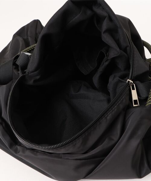 SVEC（シュベック）の「ロープストラップ ショルダーバッグ（ショルダーバッグ・レディース・イエロー/ブルー/グレー/ピンク/カーキ/ネイビー/ライトブルー/ブラック/ホワイト・FREE）」の12枚目の写真