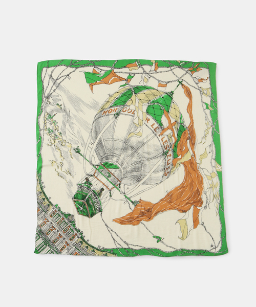 セール】manipuri/マニプリ ストール モンゴルフィエバルーン