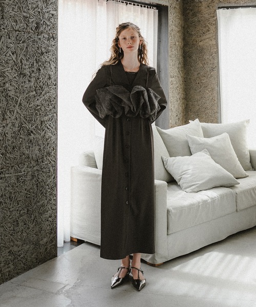 Raffle organza dress