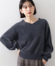 THE SHOP TK  | 【洗える】上品にきらめく フェザーラメニット(ニット/セーター)