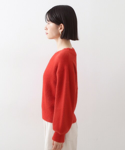 THE SHOP TK (ザ ショップ ティーケー )の「【洗える】上品にきらめく フェザーラメニット(ニット/セーター・レディース・アイボリー/スミクロ/ナチュラル/ワインレッド・12/13)」の22枚目の写真