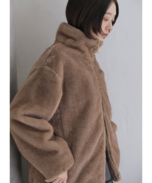 La TOTALITE | 【洗える】フェイクファージップコート(その他アウター)