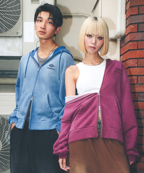 ムラサキスポーツ限定】UMBRO/アンブロ アンブロピグメントフーディ