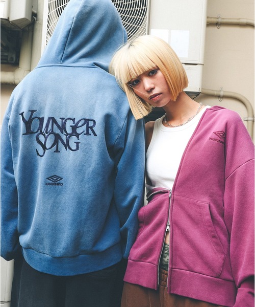 ムラサキスポーツ限定】UMBRO/アンブロ アンブロピグメントフーディ