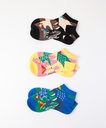 S'more（スモア）の「S'more/Forest Animal Pack Socks 3P (SS)（ソックス/靴下）」