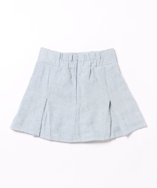 repipi armario（レピピ アルマリオ）の「【セレモニー】ガーリーツイードスカート（スカート・キッズ・サックスブルー/アイボリー・SMALL/MEDIUM/LARGE）」の20枚目の写真